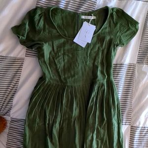 Christy Dawn Scarlet Dress S Forest Gauze NWT
